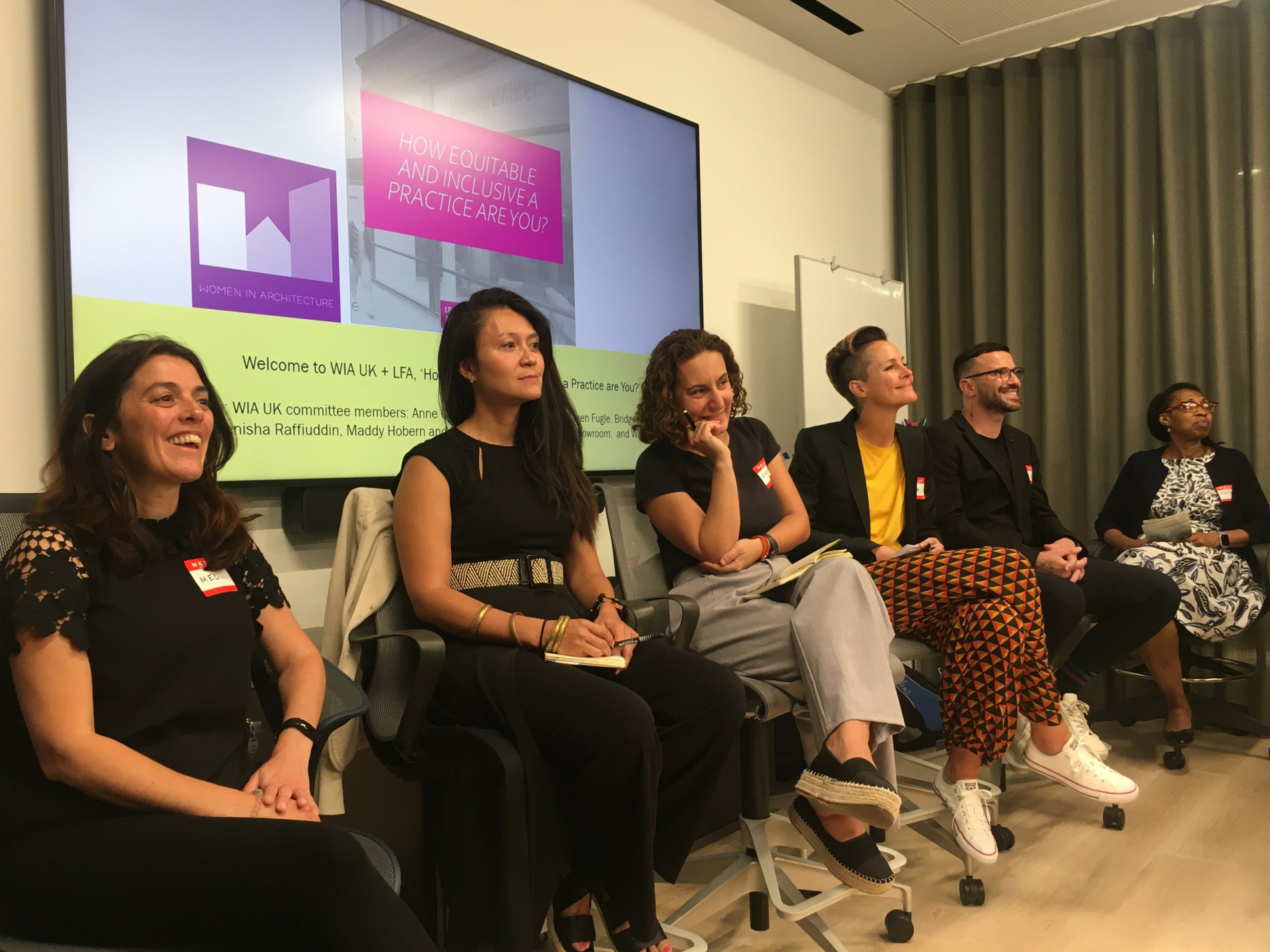 Women in architecture panel event