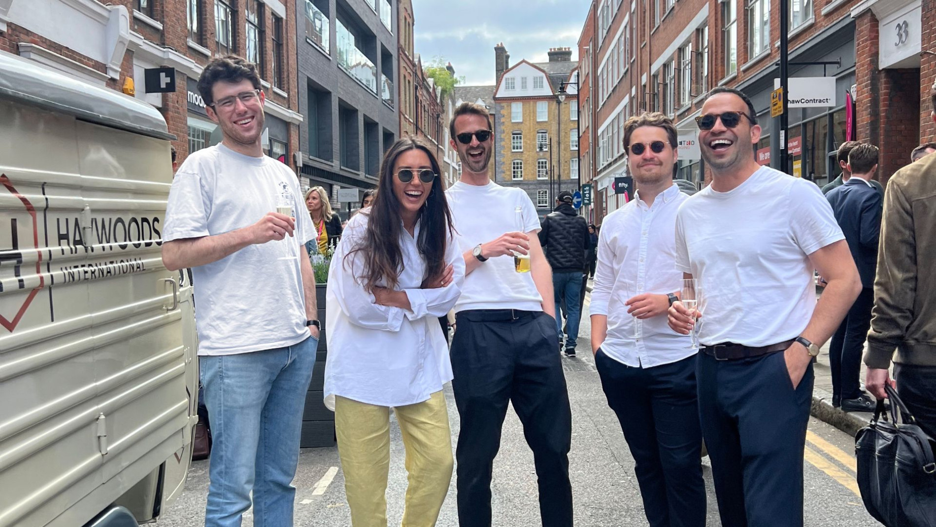 The Caswell and Dainow team