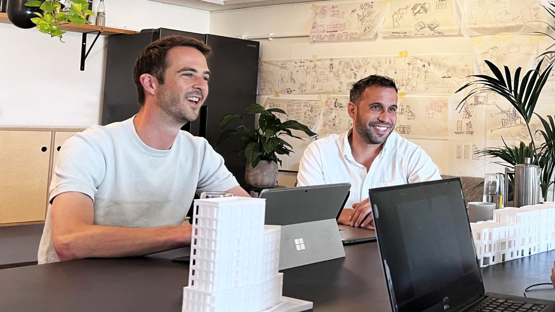 Caswell and Dainow client meeting