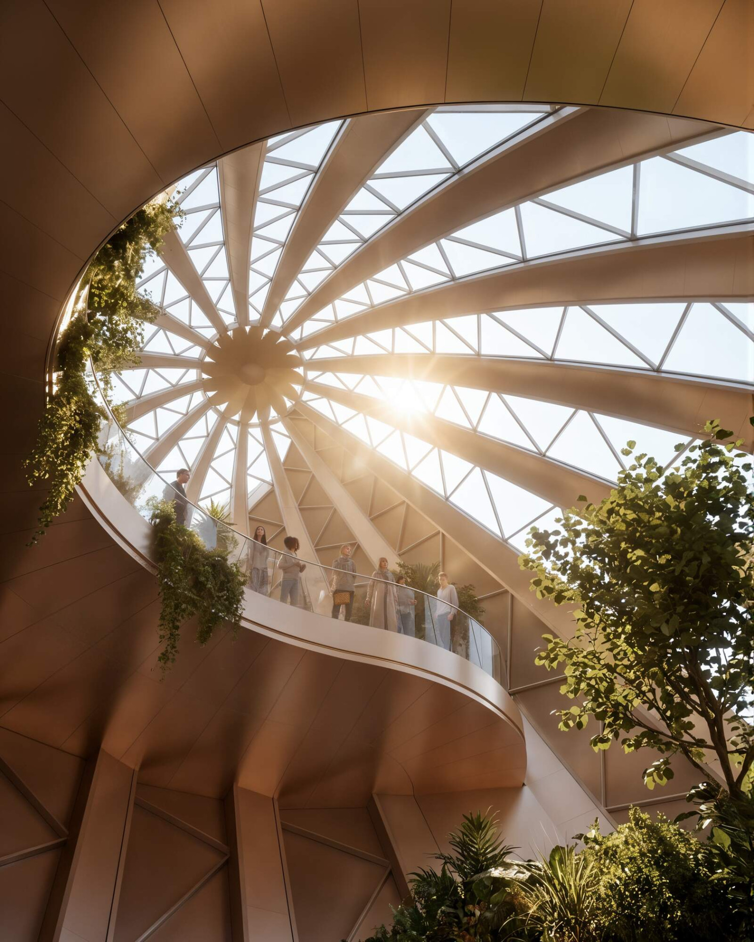 Cacao Greenhouse panelisation