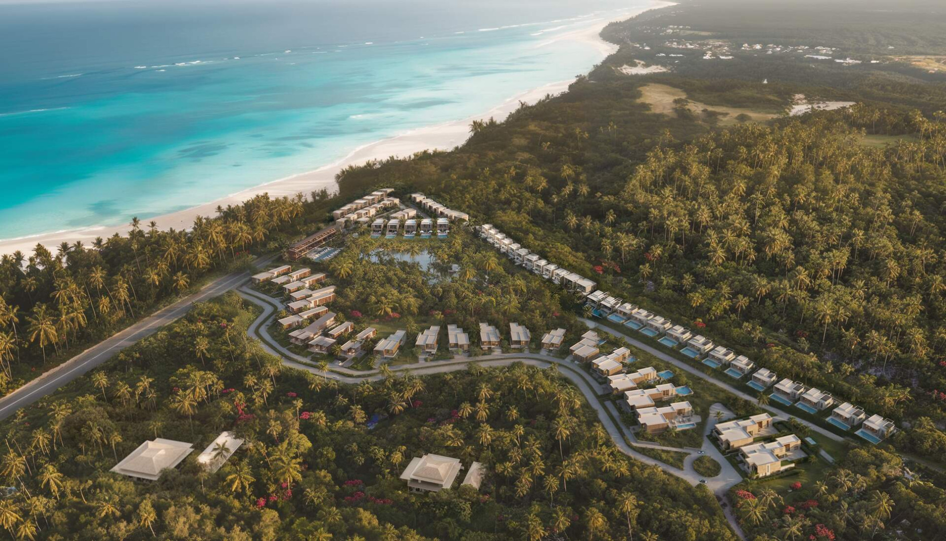 Dominican Republic villa complex, Studio Tim Fu