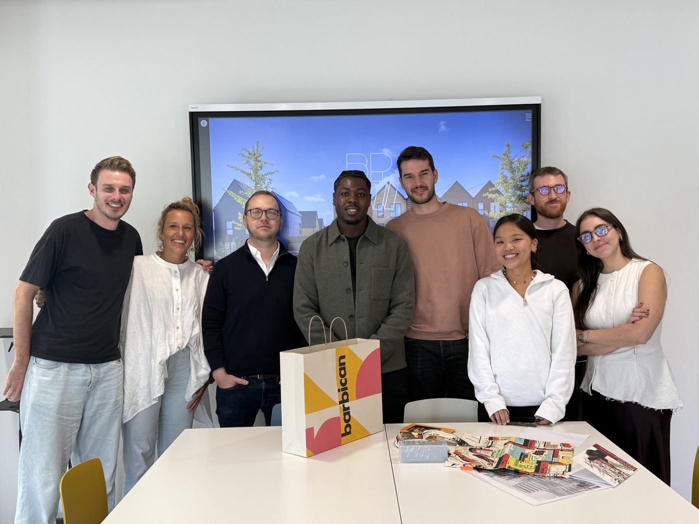 Noris with the BPTW team