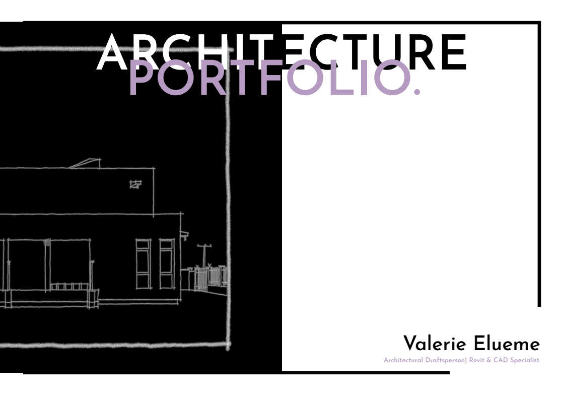 Portfolio 3 cover with black background