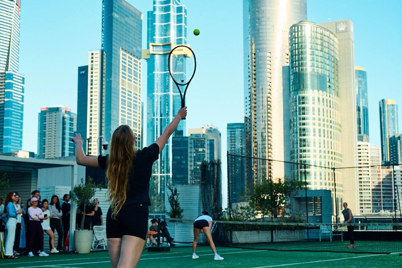 Tennis tournament, Melbourne