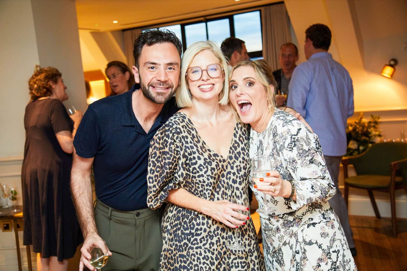 Client parties, Mortimer House, London