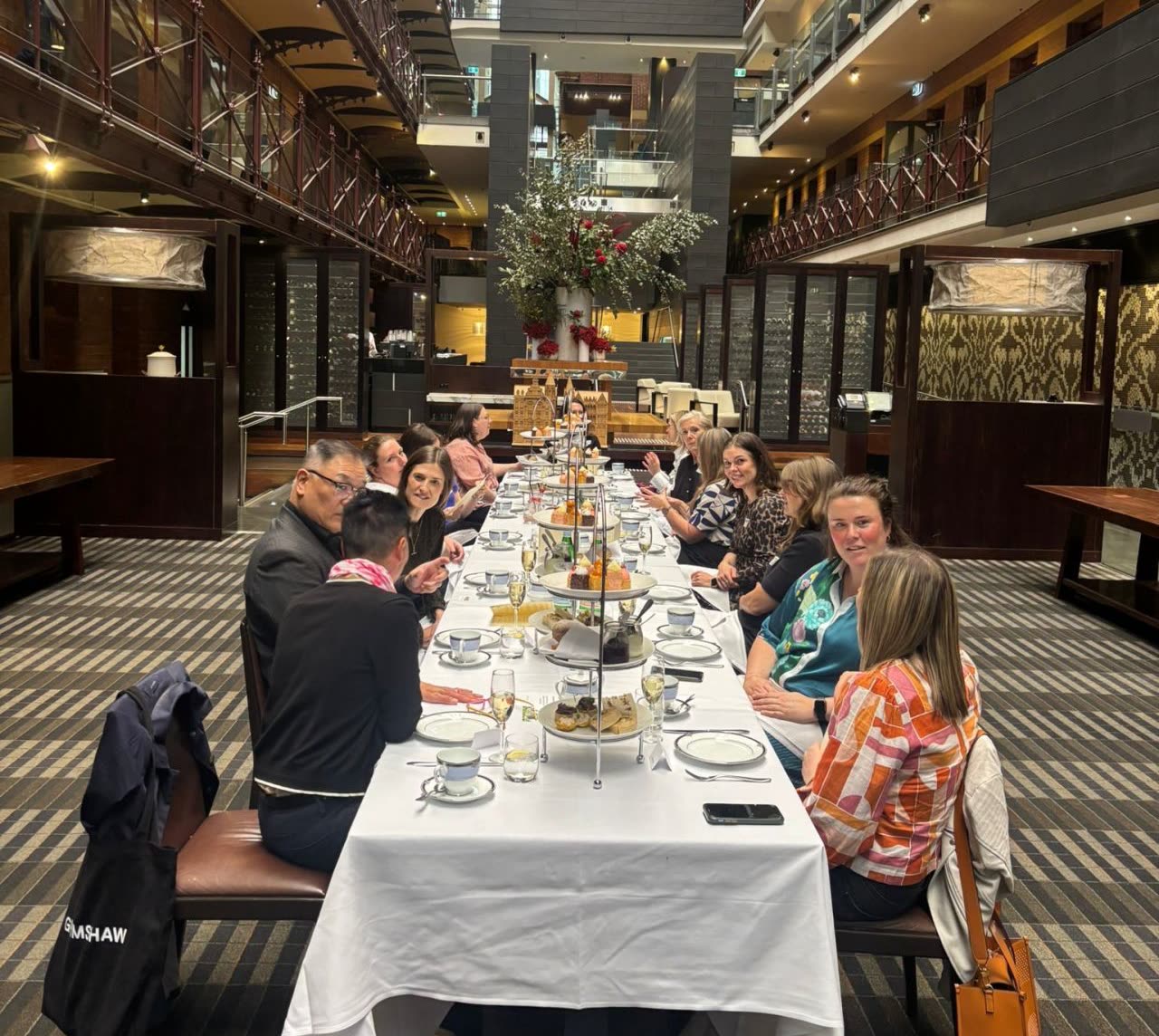 An HR high tea hosted by Bespoke Melbourne