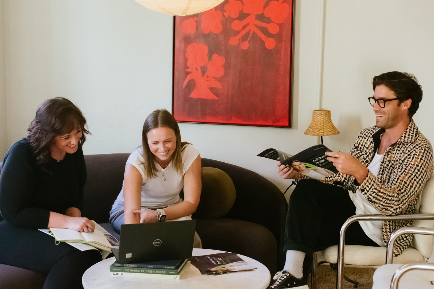 The Bespoke Texas team at work in the Austin office