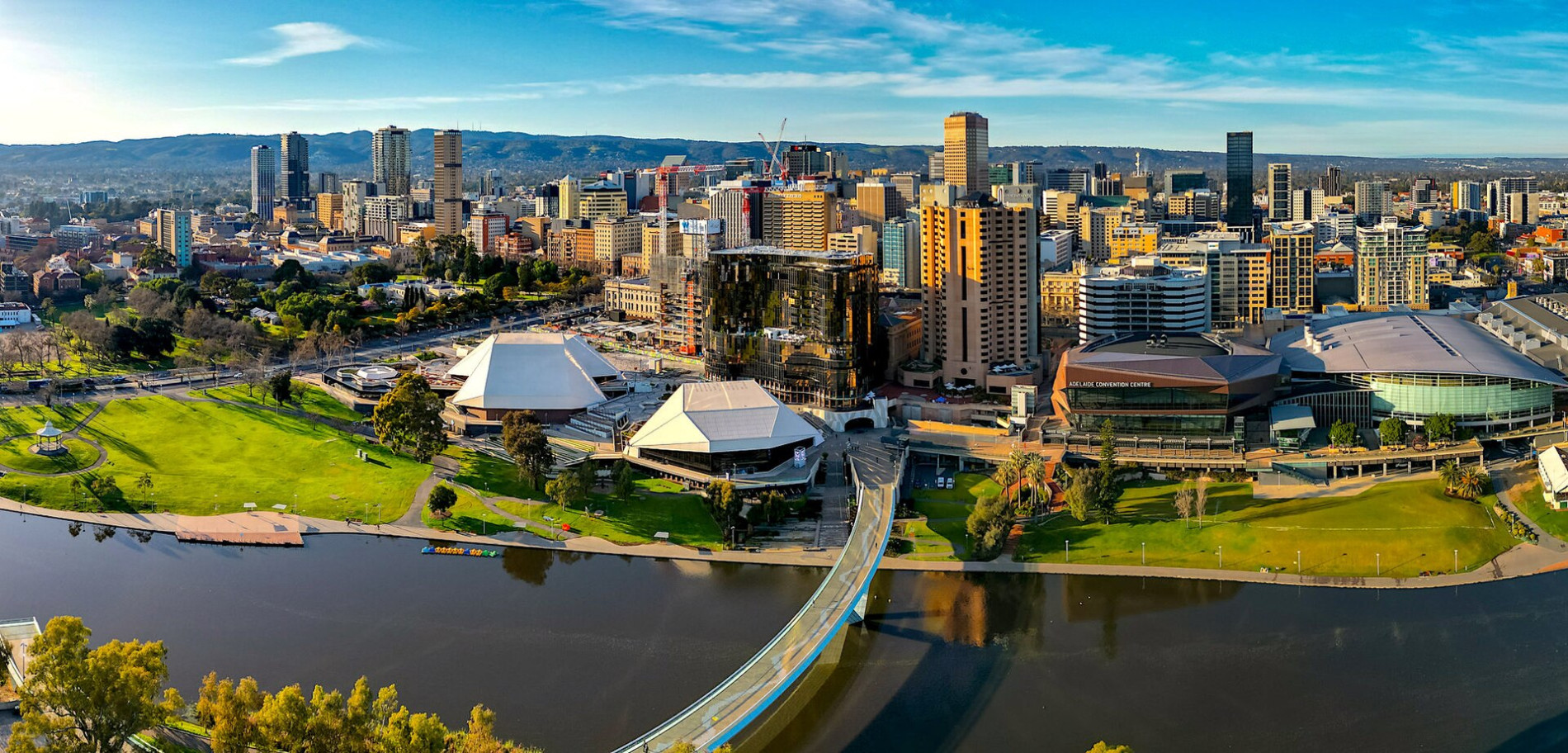 Adelaide skyline, host city of Adelaide Design Week 2026