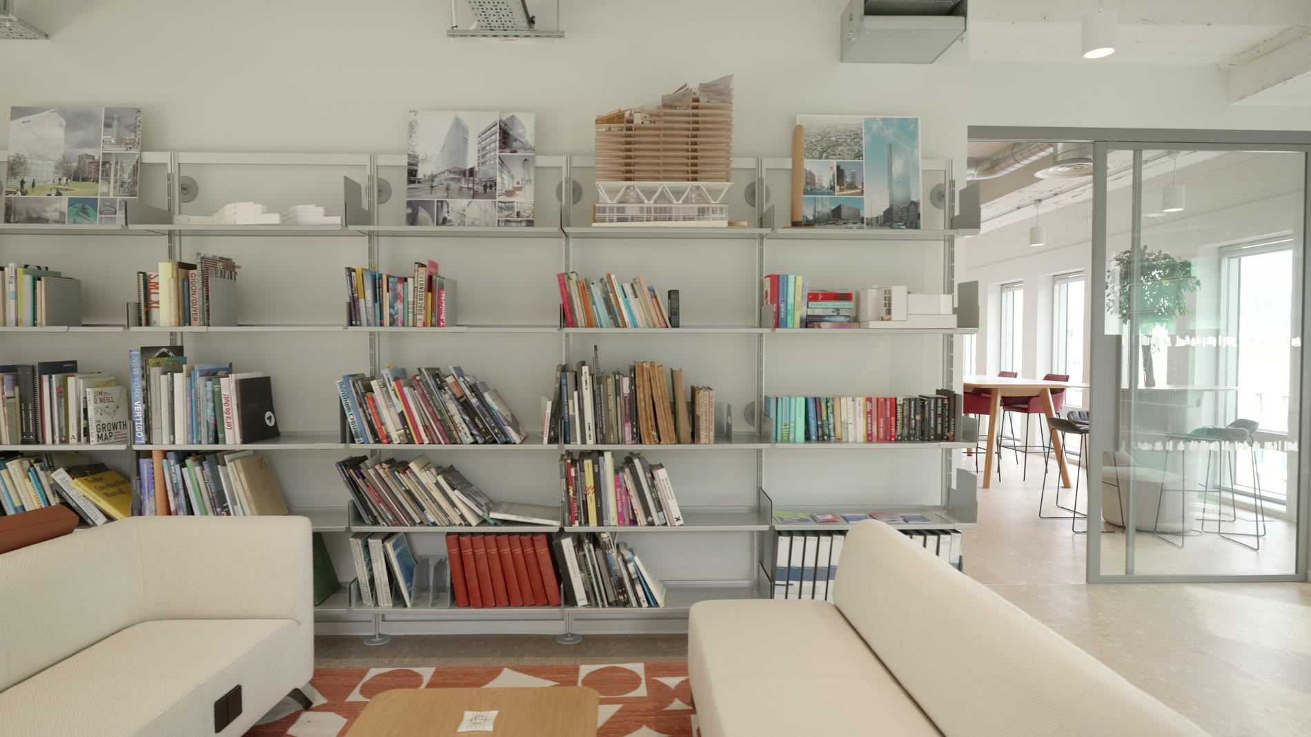 The studio library