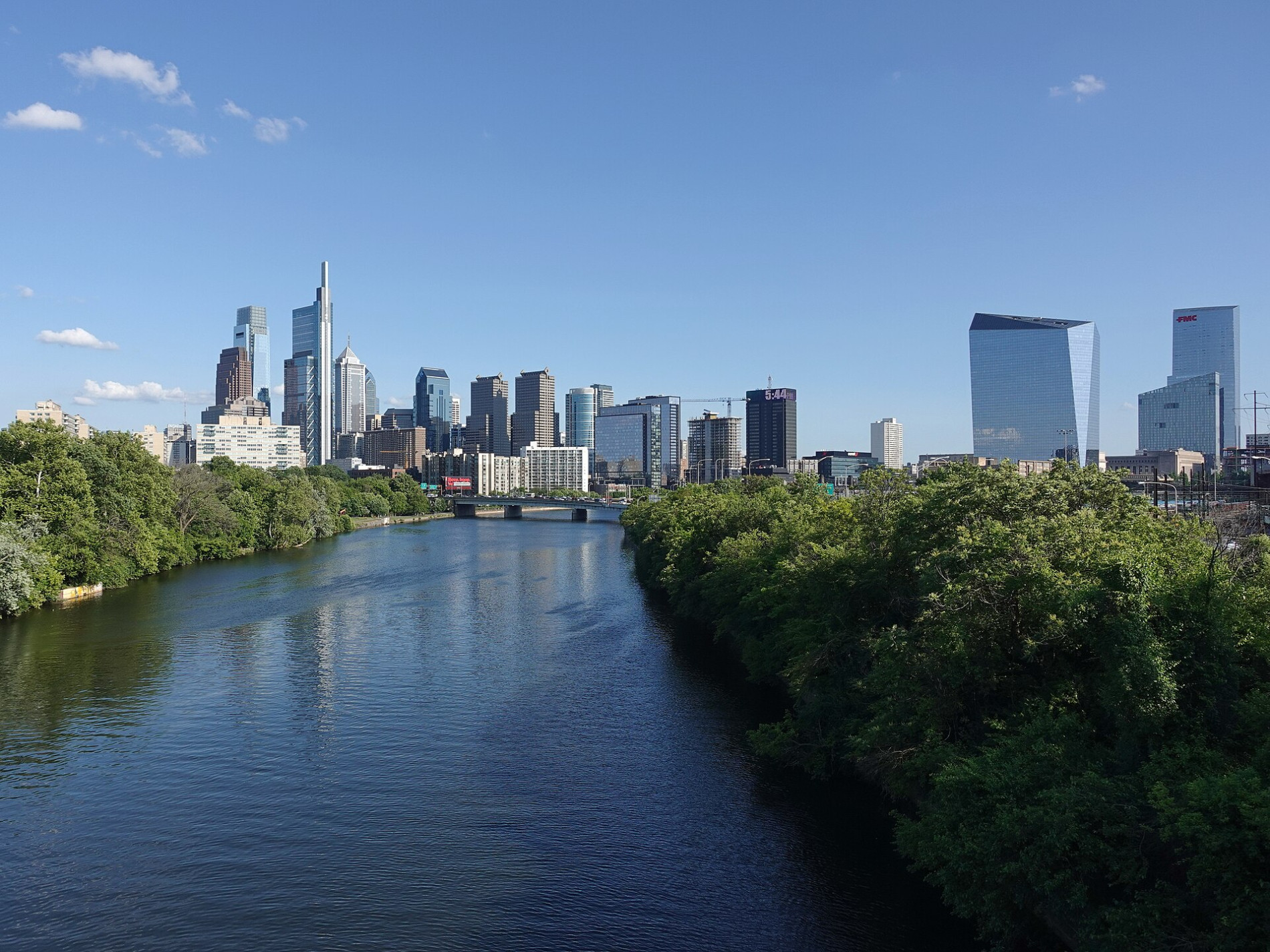 Philadelphia skyline, host city of the AIA Conference on Architecture & Design 2027