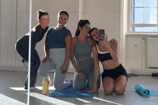 Mat pilates with Leoni, London
