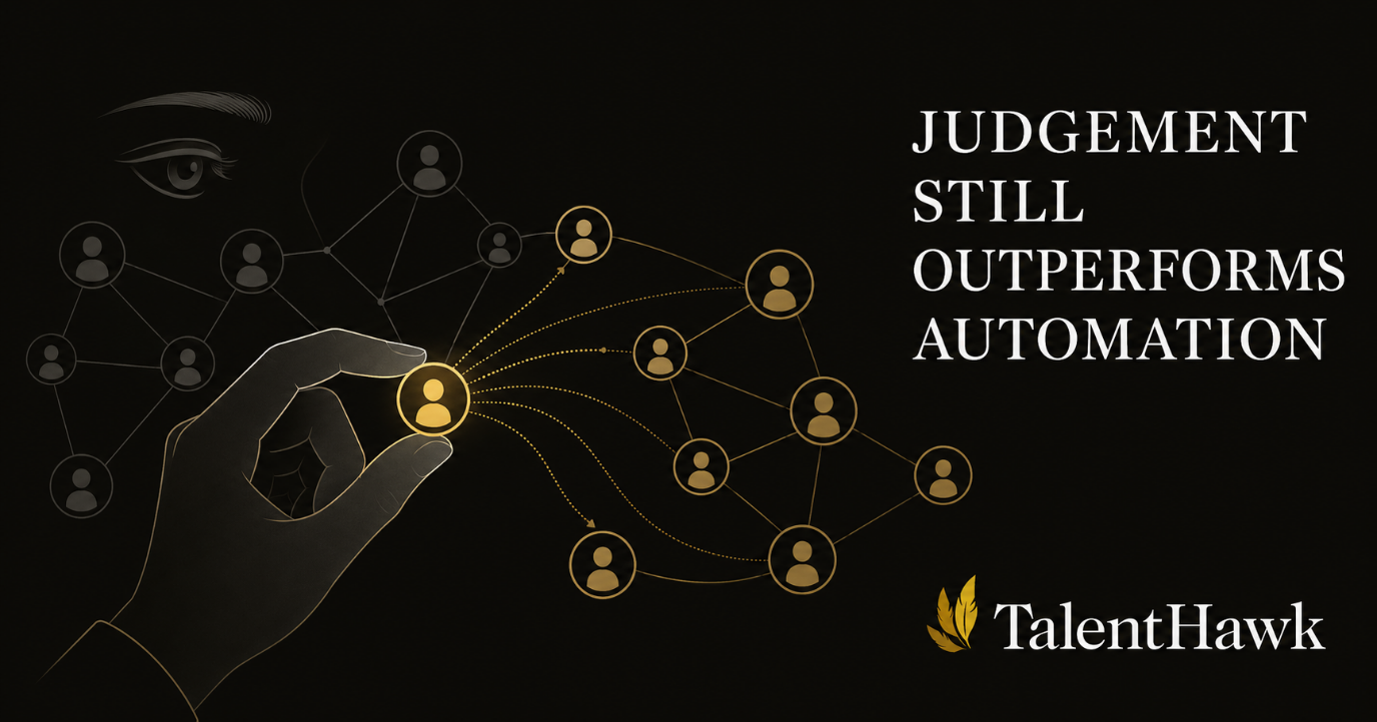 Thirty Years in Recruitment: Why Judgement Still Outperforms Automation