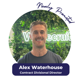 Alex Waterhouse Promoted to Contract Divisional Director - V7 Recruitment