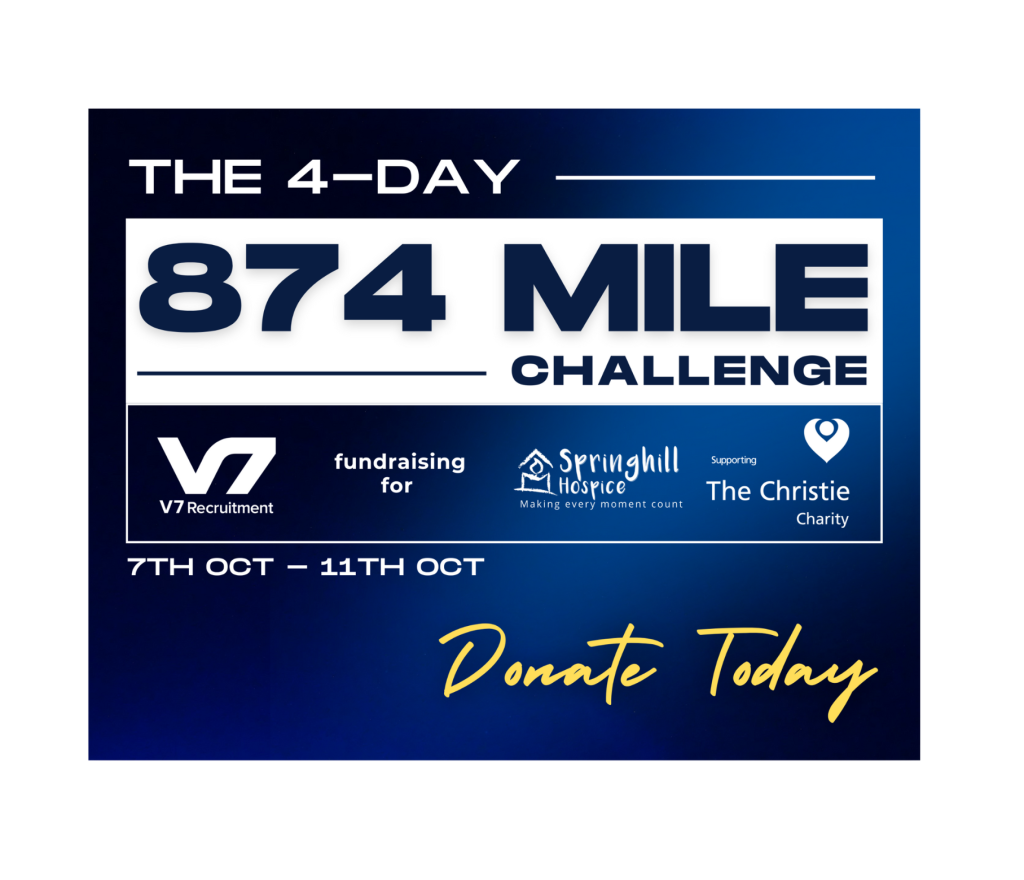 874 Mile Challenge - V7 Recruitment 2024