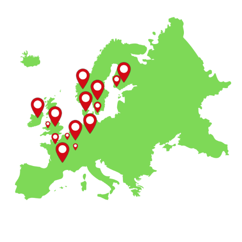 Data Centre Map